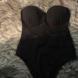 Black Body suit .